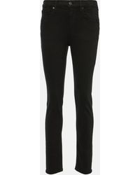 Citizens of Humanity - Jean skinny Sloane a taille haute - Lyst