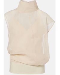 Sportmax - Spsgrado Cotton Top - Lyst