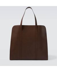 The Row - Tote Bag Ben Aus Leder - Lyst