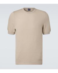 Fedeli - Linen And Cotton Sweater - Lyst
