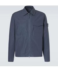 Stone Island - Jacke Compass Aus Baumwolle - Lyst