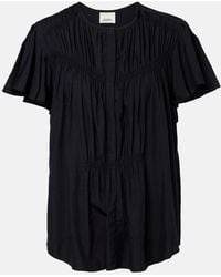 Isabel Marant - Synda Gathered Top - Lyst