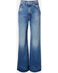 Acne Studios - Jeans A Gamba Larga A Vita Alta - Lyst