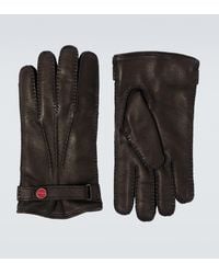 Kiton - Leather Gloves - Lyst