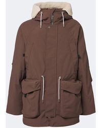 Nomaka - Beverin Teddy-Trimmed Hooded Down Jacket - Lyst