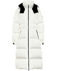 moncler barge quilted down coat