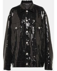 Junya Watanabe - Giacca camicia con pailettes - Lyst