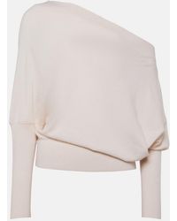 Altuzarra - Grainge Off-Shoulder Cashmere Sweater - Lyst