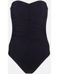 Karla Colletto - Basics Ruched Swimsuit - Lyst
