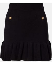 Alessandra Rich - Skirt With Decorative Pockets - Lyst