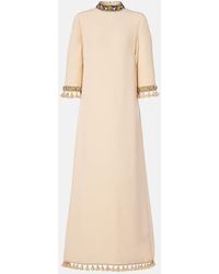 Valentino - Cady Couture Embellished Silk Gown - Lyst
