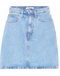 Calvin Klein Minigonna di jeans - Blu