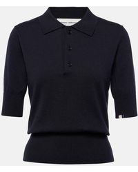 Extreme Cashmere - N°351 Park Cotton And Cashmere Polo Shirt - Lyst