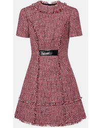 Safiyaa - Tweed Minidress - Lyst