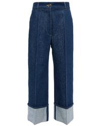 Patou - Mid-rise Wide-leg Jeans - Lyst