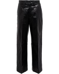 Polo Ralph Lauren Hose aus Leder in Schwarz Damen Bekleidung Hosen und Chinos Skinny Hosen Sparen Sie 30% 