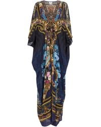 camilla kaftan blue