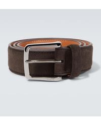 Tod's - Suede Belt - Lyst
