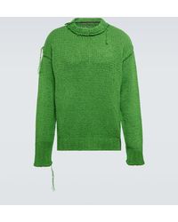 Sacai - Pullover oversize in cotone - Lyst