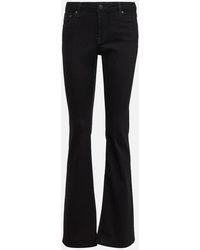 AG Jeans - Low-Rise Flared Jeans - Lyst