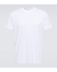 Givenchy - T-shirt in jersey di cotone con ricamo - Lyst
