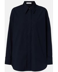 Dorothee Schumacher - Poplin Power Ii Cotton-Blend Poplin Shirt - Lyst