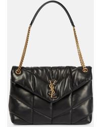 Saint Laurent - Puffer Medium Leather Shoulder Bag - Lyst