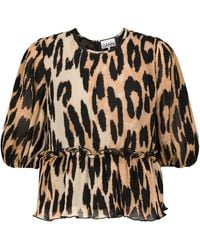 Georgette Tops for Women - Up to 85% off | Lyst