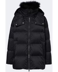 Yves Salomon - Hooded Padded Down Jacket - Lyst