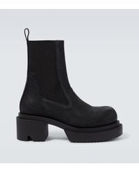 Rick Owens - Beatle Leather Ankle Boots - Lyst