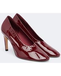 TOTEME - Slip Patent Leather Pumps - Lyst