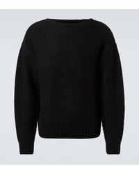 Visvim - Logo Wool And Mohair-Blend Sweater - Lyst