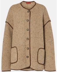 Altuzarra - Medrano Knitted Wool-Blend Jacket - Lyst