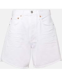 Citizens of Humanity - Marlow High-rise Denim Shorts - Lyst