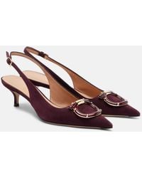 Ferragamo - Pumps Slingback Sara 40 Gancini - Lyst