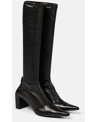 Jil Sander - Knee-high Leather Boots - Lyst