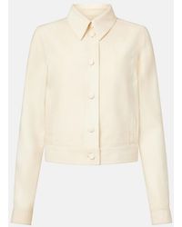 Gabriela Hearst - Tereza Short Virgin Wool Jacket - Lyst