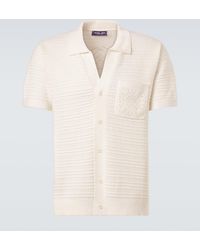 Frescobol Carioca - Cesar Crochet Cotton Shirt - Lyst