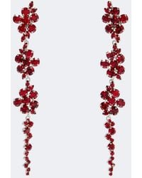 Simone Rocha - Crystal-Embellished Drop Earrings - Lyst