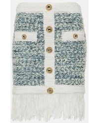 Balmain - Paris Mini Skirt - Lyst