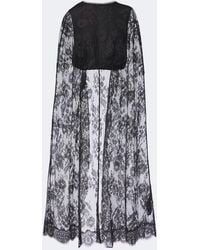 Zimmermann - Valiant Caped Lace Top - Lyst