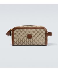 Gucci - GG Canvas Toiletry Bag - Lyst
