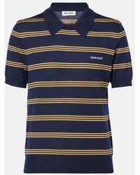 Miu Miu - Polo De Punto De Seda Y Cachemir - Lyst