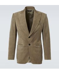 Tom Ford - Suede Blazer - Lyst