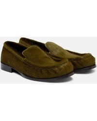Dries Van Noten - Calf Hair Loafers - Lyst