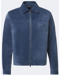 ZEGNA - Suede Jacket - Lyst