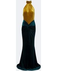 retroféte - Goleta Velvet Gown - Lyst