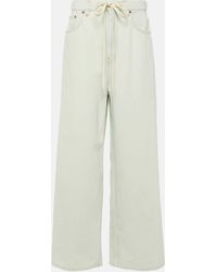 MM6 by Maison Martin Margiela - Jean ample a taille haute - Lyst