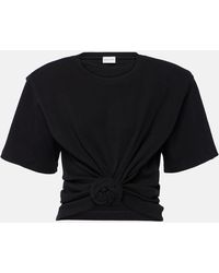Magda Butrym - Cotton-Blend Top - Lyst