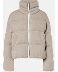 Brunello Cucinelli - Cashmere Down Jacket - Lyst